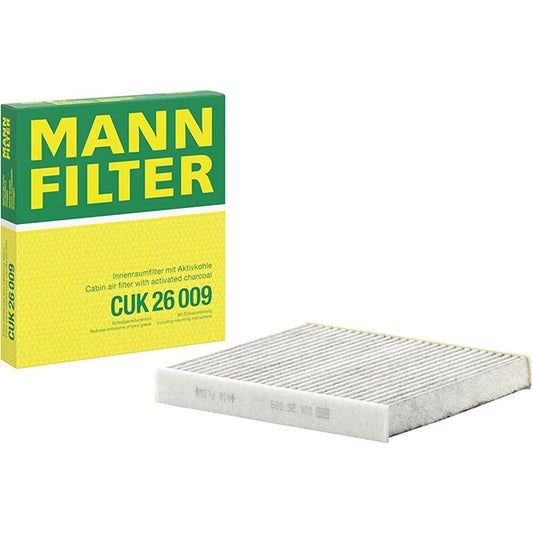 MANN-FILTER CUK 26 009 Cabin Air Filter with Activated Carbon